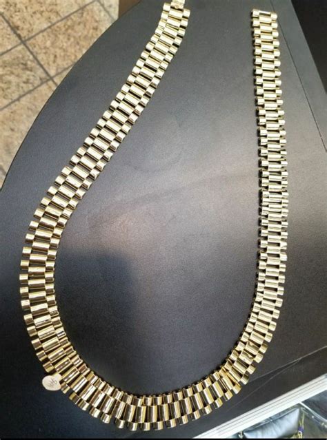 rolex chain 14k price